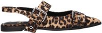 La Strada Slingback Luipaard Met Gesp - Damesschoenen - Maat - 39