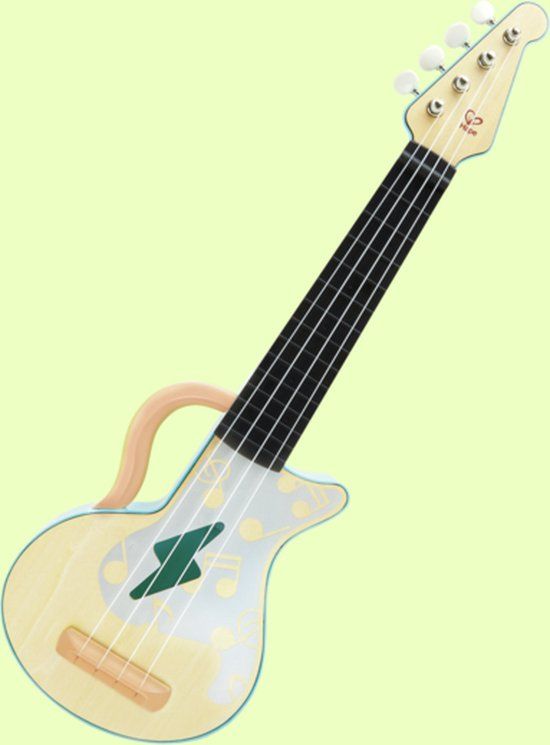 Hape Rock 'n Roll Lern-Ukulele - Muziekset voor Kinderen - Veelkleurig
