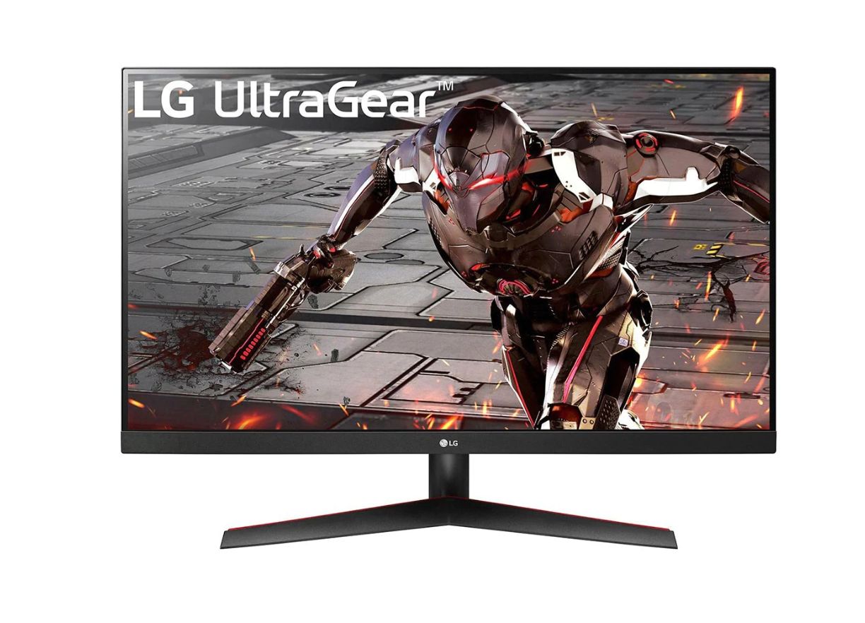 LG 32GN600-B 31.5" QHD 165Hz Gaming Monitor - Black/Red