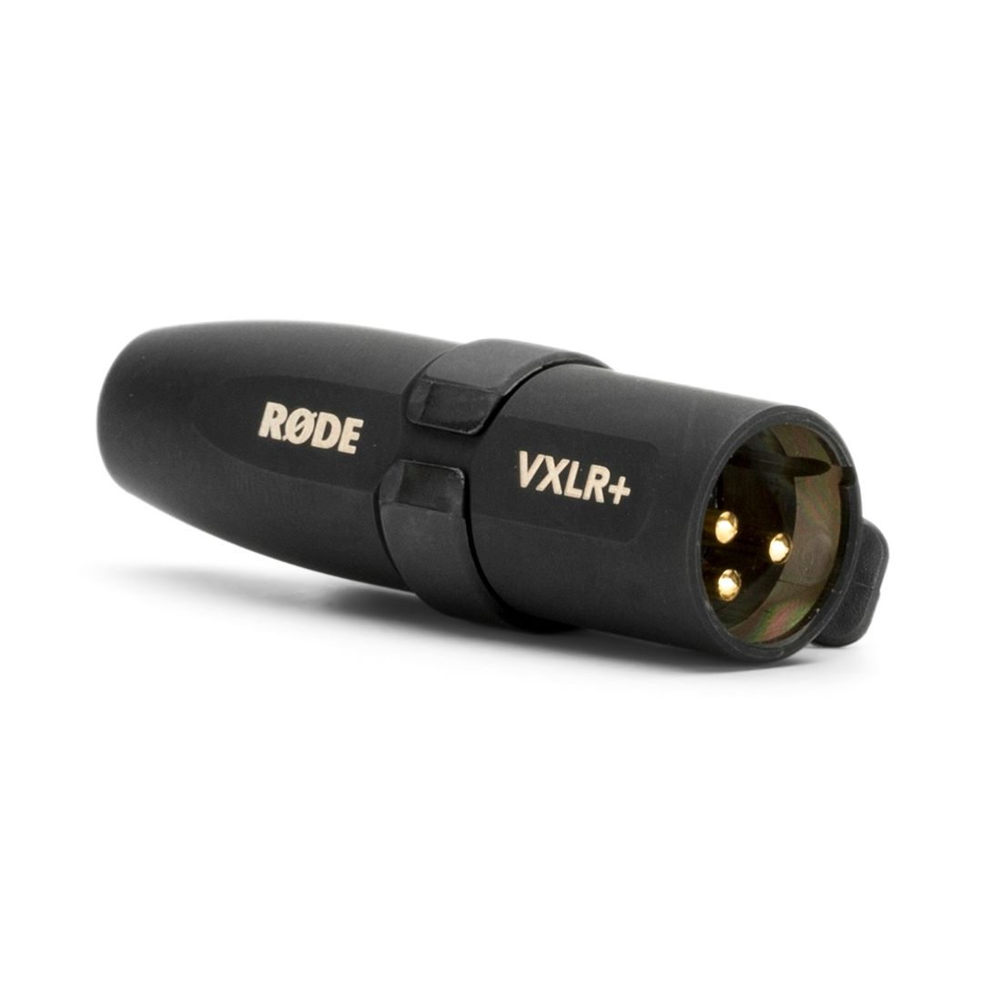 RØDE VXLR+ - 3.5mm TRS naar XLR Adapter - Zwart