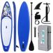 Planche de SUP gonflable - SUPFW53A - 350 x 84 x 15 cm - Surface antidérapante - Haute stabilité - Complète avec accessoires - Convient aux adultes et aux jeunes - Pour tous les niveaux