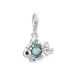 Thomas Sabo Damen-Charm 925 Silber Glasblock