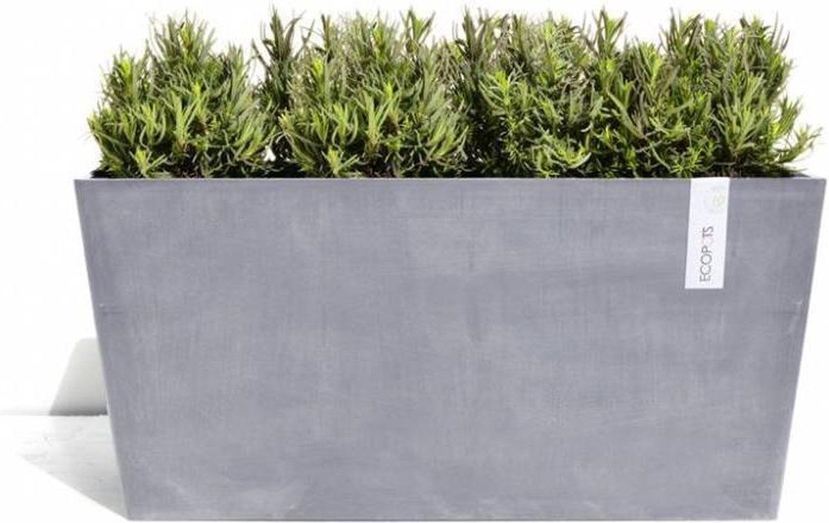 Ecopot's Paris Lange Bak Bluestone 100 - Kunststof - 5413724303572