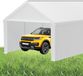 UISEBRT Abri de jardin - 4x8m - Blanc