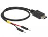 DeLOCK 85420 câble USB 0,3 m USB C Noir
