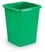Durable 1800474020 Vierkant Kunststof Groen Afvalcontainer 90L