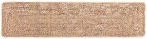 vidaXL - Tapis coureur - MARSA - Marron - 80 x 450 cm - Polyester et PVC