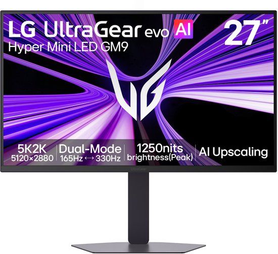 LG UltraGear 27GM950B-B Evo Mini LED 5K Gaming Monitor - 27 inch