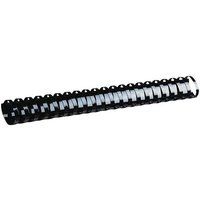 GBC CombBind - 32 mm - 21 ringen - A4 (210 x 297 mm) - 280 vellen - zwart - 50 stuks plastic inbindkam
