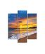 Homemania Wandfoto, 3-delig, natuur en landschappen per woonkamer, slaapkamer, meerkleurig, 57 x 0,3 x 60 cm, HM203MDF46, MDF