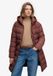 Superdry City Mid Gewatteerde Jas Dames Kastanjebruin