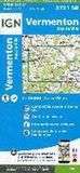 2721Sb IGN Vermenton.Joux-la-Ville 1:25 000 Kaartendeck