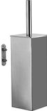 Gedy Perth Muro Toiletborstel met Houder Wandmontage Chroom Roestvrij Staal