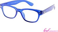 I Need You - The Frame Company INY Woody G38800 Leesbril +3.50 Blauw/transparant Vierkant Kunststof/Carbon