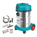 TOTAL - Stofzuiger - Dieptereiniging nat & droog - 1400W - 30L