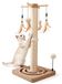 Poteau griffoir pour chat - 65 cm - Avec sisal et piste de billes