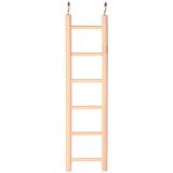 Trixie 5813 Holzleiter, 6 Sprossen/28 cm