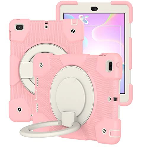 Visaccy iPad 9,7 '' Case Kids Case voor iPad 6e/5e Generatie/iPad Air 2 Heavy Duty Shockproof Robuuste Beschermende met Screen Protector en Stabiele Kickstand voor iPad 9,7 Inch