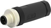 TE Connectivity T4111402041-000 Sensor/actuator connector, niet geassembleerd M12 Aantal polen (sensoren): 4 Stekker, r