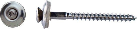 pgb-Europe PGB-FASTENERS Houtschroef +EPDM DIN 7995Z Ø 4,50x25 A2 | 200 st