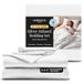 Miracle Made Cool IT True Grip - 4-delig zilver doordrenkt beddengoed - 300 draadtelling stof - wit - groot koelbed