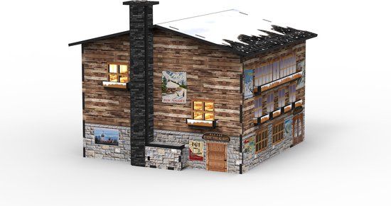My Village Kabelbaanhoes LED Chalet