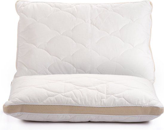 Vitapur Peuter Hoofdkussen - 40x60 cm - Wit