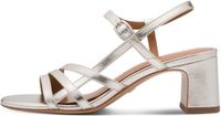 Tamaris Dames Platte Sandalen 38 Grijs Imitatieleer