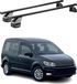 Menabo Barre de toit VW Caddy Life 2015-2020 Noir