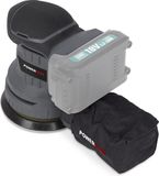 Powerplus Excentrische Accu-Schuurmachine POWEB4010 - 18V, 125mm Schuurpapier, 20000min-1