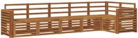 vidaXL - Buiten - bank - set - 6 - st - Naturel - Polyester