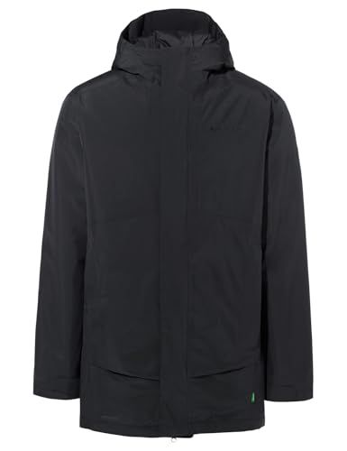 VAUDE Men's Rosemoor Padded Parka, Jas, Regenjas, outdoorJas, Regenjas, met kap, Hardshell Jas, Regenjas, waterdicht, Heren, Outdoorjas