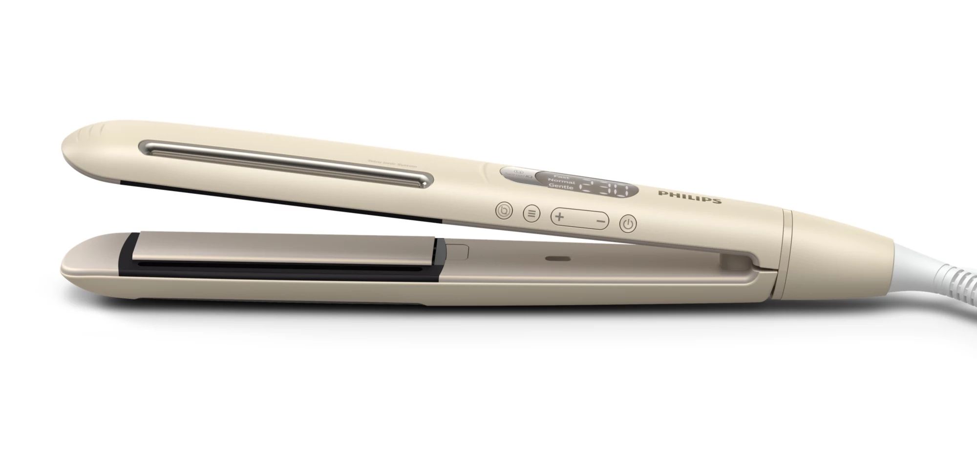 Philips 8000 series BHS838/00 haarstyler Stijltang Warm Beige