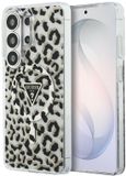 Guess 4G Triangle Logo Samsung Galaxy S26 Ultra Hoesje MagSafe Panter Zwart