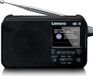 Lenco PDR-036BK - Radio DAB/FM avec Bluetooth - Noir