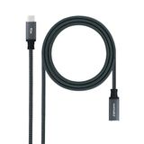 Nanocable 10.01.4500-COMB USB 3.2 Gen 2x2 Kabel 0,5 m USB C 20 Gbit/s 100 W Zwart