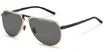 Porsche Design P8938 Lunettes de soleil polarisées Or Fumée / CAT3 Homme