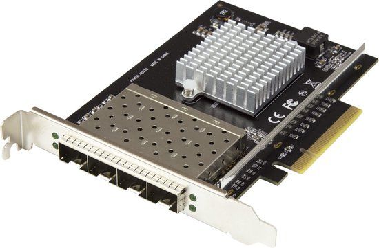 StarTech.com 4 poorts SFP+ server netwerkkaart PCI Express Intel XL710 chip - PEX10GSFP4I