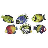 RAYHER 3649500, gietvorm vis, 9 cm, 6 motieven