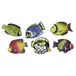 RAYHER 3649500, gietvorm vis, 9 cm, 6 motieven