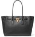 Michael Kors Hamilton Modern Large Tote Bag Black Leather Women