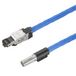 Weidmüller 2451090300 Netwerkkabel Blauw 3 m Cat6a Rond
