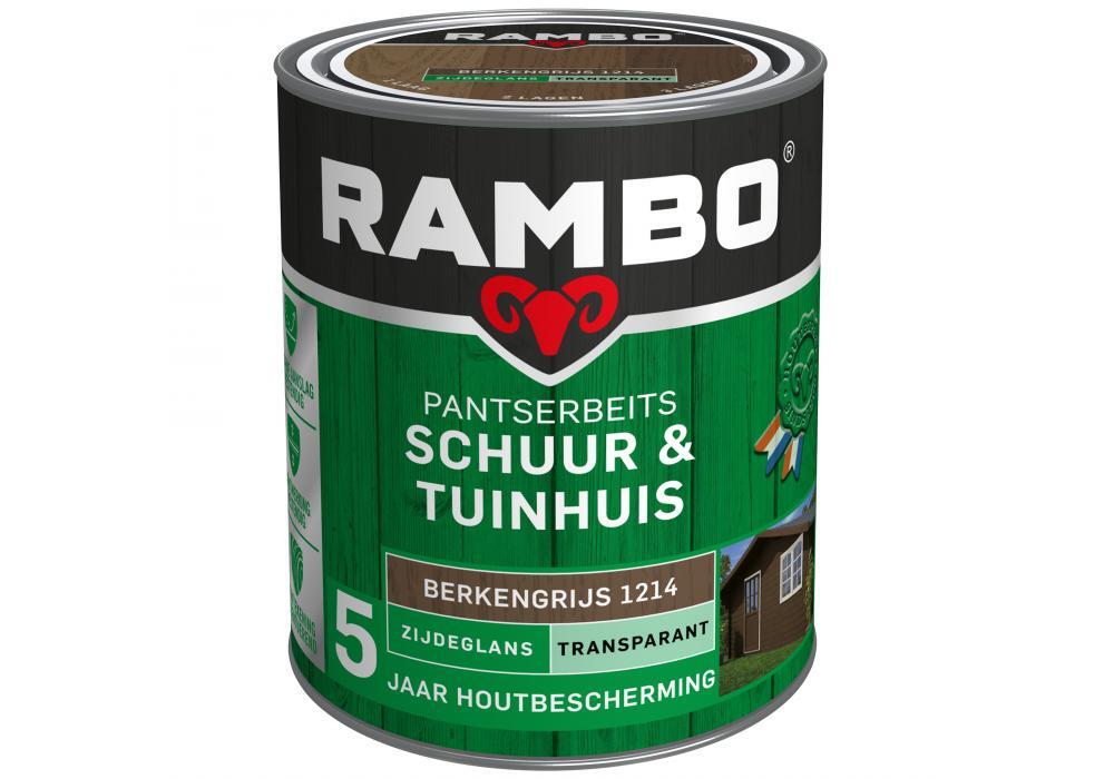 Rambo Pantserbeits Schuur & Tuinhuis Zijdeglans Transparant