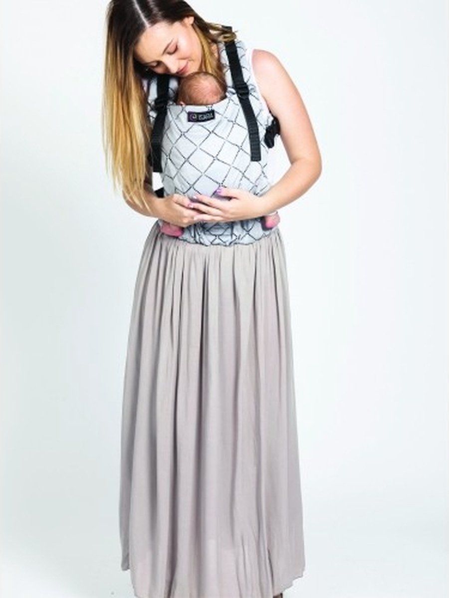 Isara Draagzak The One Diamonda Grey - Zwart/Grijs - EAN: 1234567891019