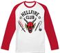 Stranger Things Hellfire Club Heren Shirt met lange mouwen - meerkleurig - XXL