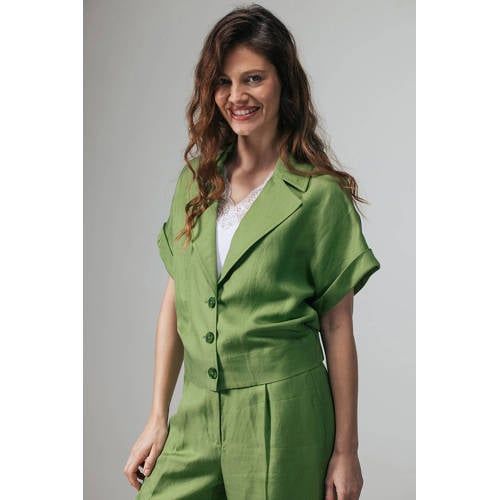 LabeL DOT regular blazer groen