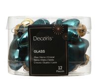 Decoris Ster glas shiny matt mix II