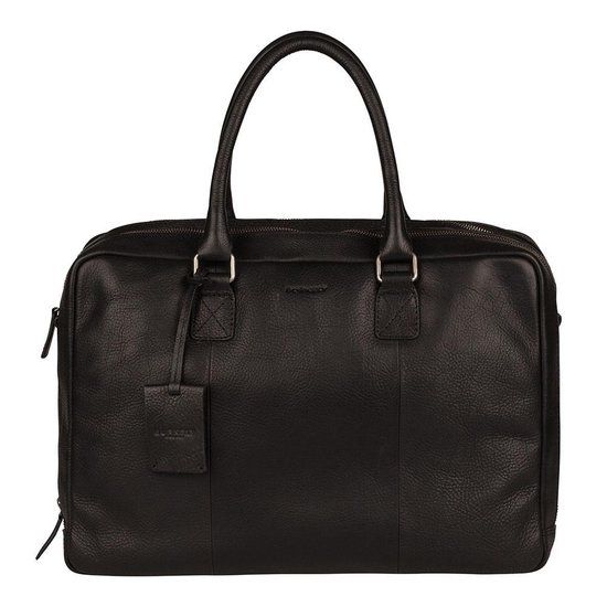 Burkely Antique Avery Unisex Laptoptas 15.6" - Zwart
