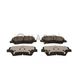 Quaro Kit de plaquettes de frein, frein à disque Quaro Qp9666c Hyundai 2570801
