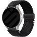 Strap-it Samsung Galaxy Watch 5 - 44mm gevlochten band met P-buckle (zwart)